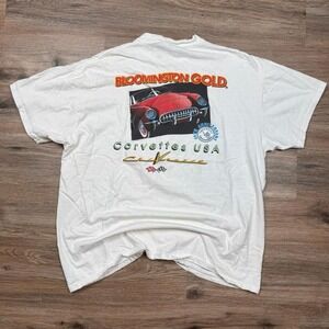 vintage 1995 super sick corvette car racing graphic tee